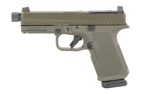 RXM 9MM 4` THREADED BARREL OD GREEN SLIDE AND FREAME SPORTS SOUTH EXCLUSIVE