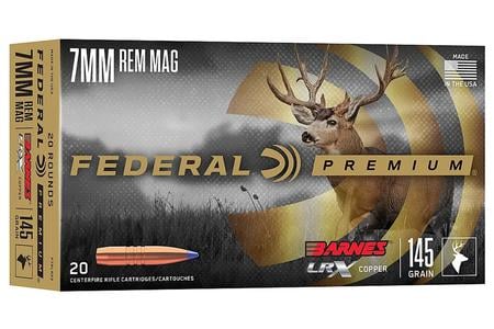 7MM REM MAG 145GR BARNES LRX 