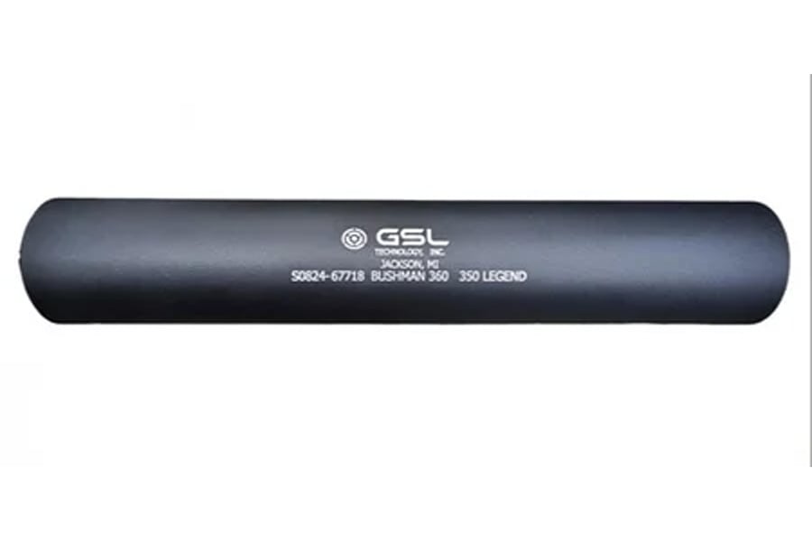 Gsl Technology Bushman 360 350 Legend Suppressor with HUM Mount