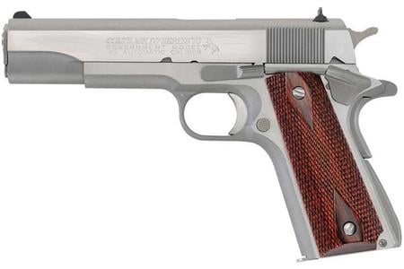1911 45 ACP GOVT 5` SS MATCH BARREL 8 RD MAG BLEM
