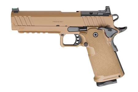 1911 DS PRODIGY 9MM 5` BARREL COYOTE BROWN CERAKOTE OPTIC READY