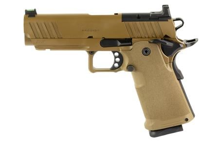 SPRINGFIELD PRODIGY 9MM 4.25` BARREL BROWN CERAKOTE OPTIC READY