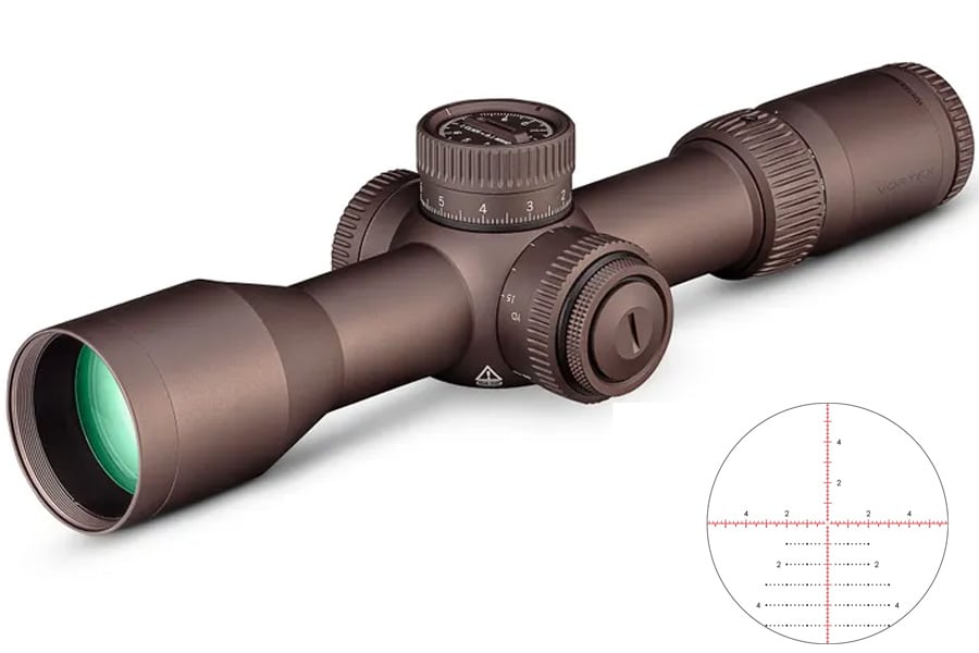 Vortex Razor HD GEN III 4-24x44 FFP Riflescope with EBR-7D MRAD Reticle