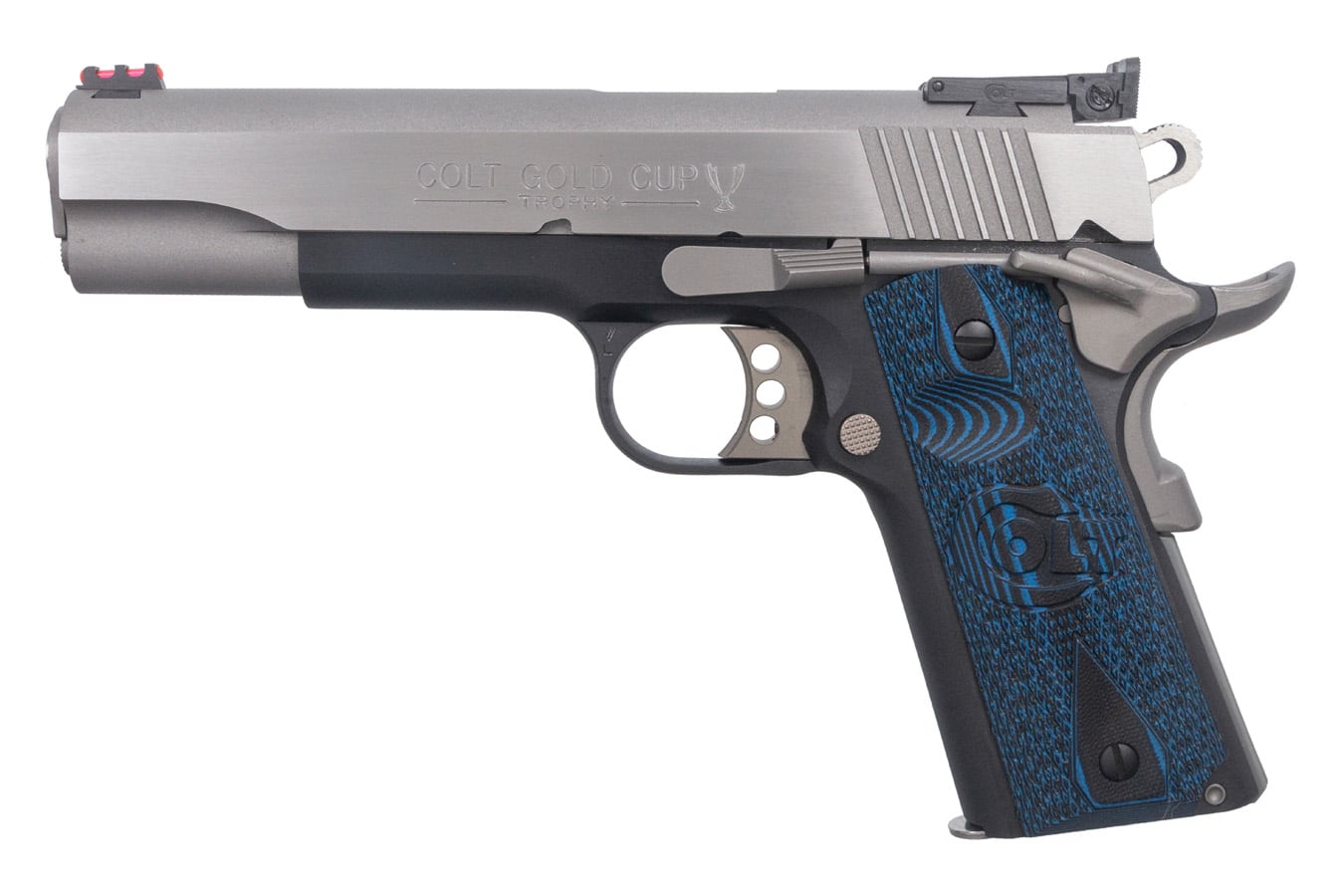 No. 10 Best Selling: COLT GOLD CUP 1911 SERIES 70 45 ACP BLUED/SS