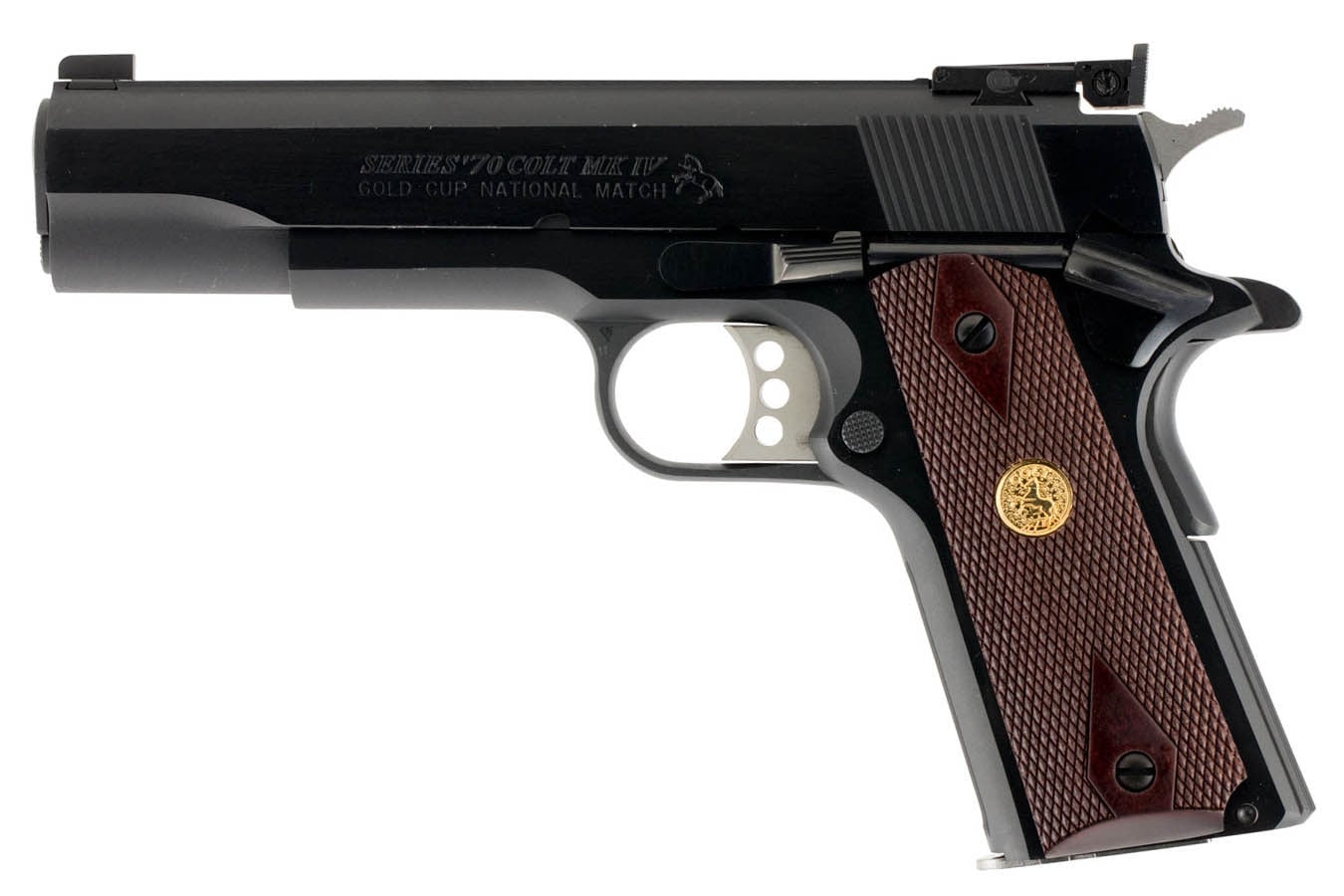 Colt 1911 Gold Cup Series 70 9mm Semi-Auto Pistol (Blemished)