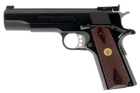 1911 GOLD CUP SERIES 70 9MM 5` BBL BLUED BLEMISHED