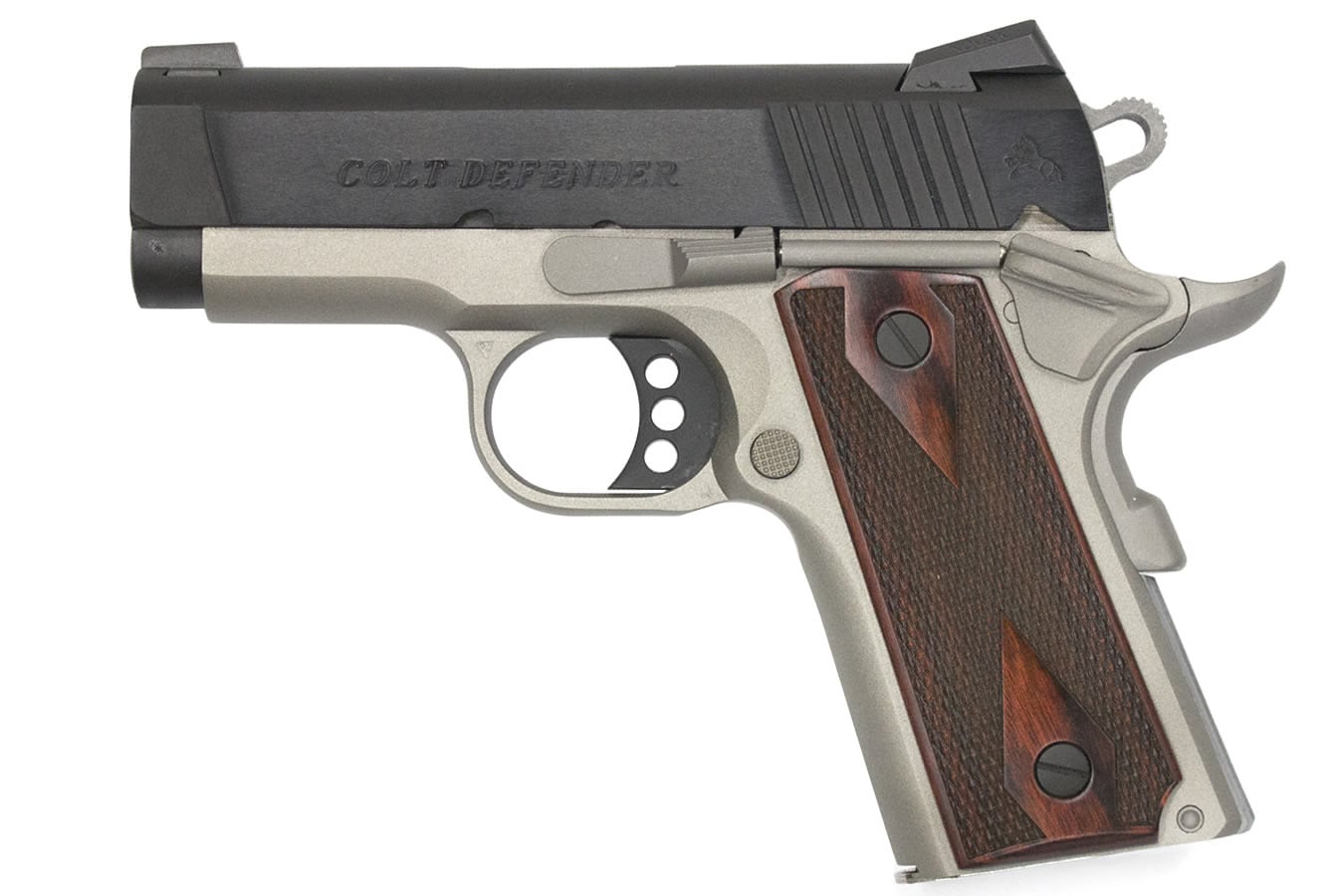 Colt Defender 45 ACP Semi-Auto Pistol with Cerakote Stainless Pistol