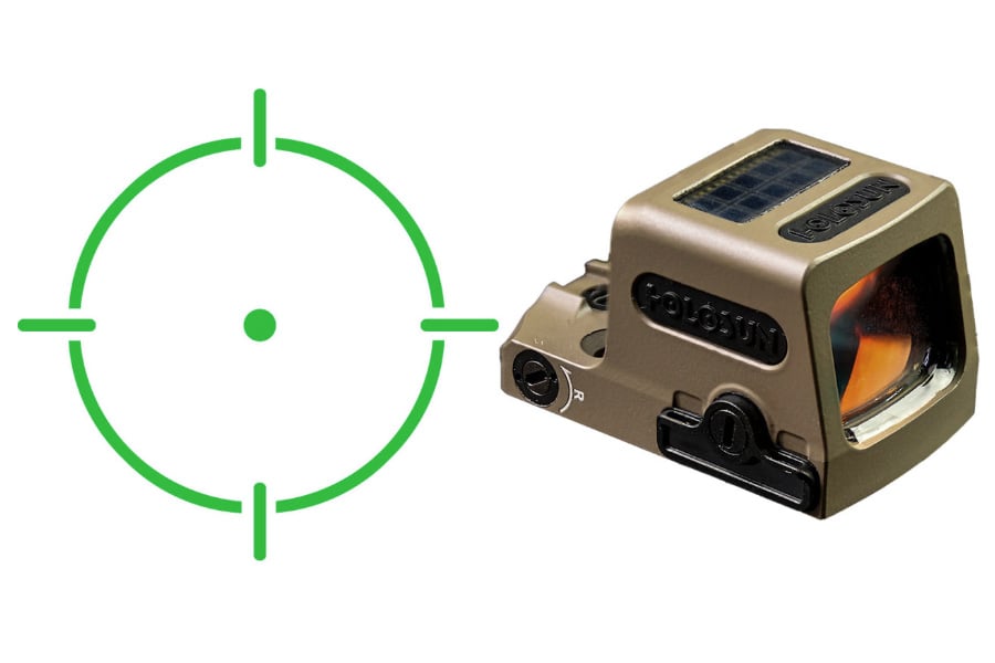 Holosun EPS Carry Multi-Reticle 2 MOA Green Dot Sight