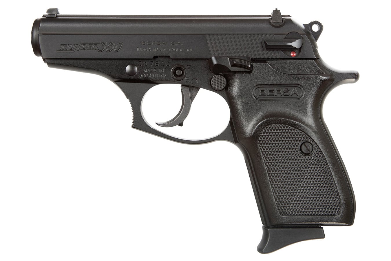 Bersa Thunder 380ACP Semi Auto Pistol with Matte Black Finish