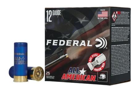 FEDERAL ALL-AMERICAN 12GA, 2.75, 1 1/8OZ, 7.5 SHOT