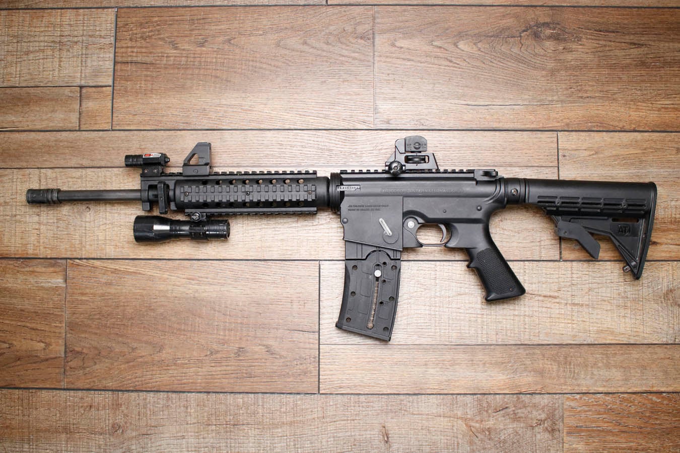 Mossberg 715T 22 LR Police Trade-In Rifle with Flashlight and Laser