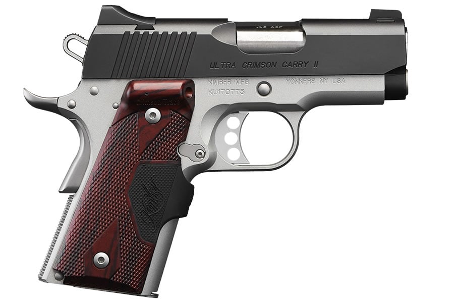 KIMBER ULTRA CRIMSON CARRY II 45ACP RED LASER