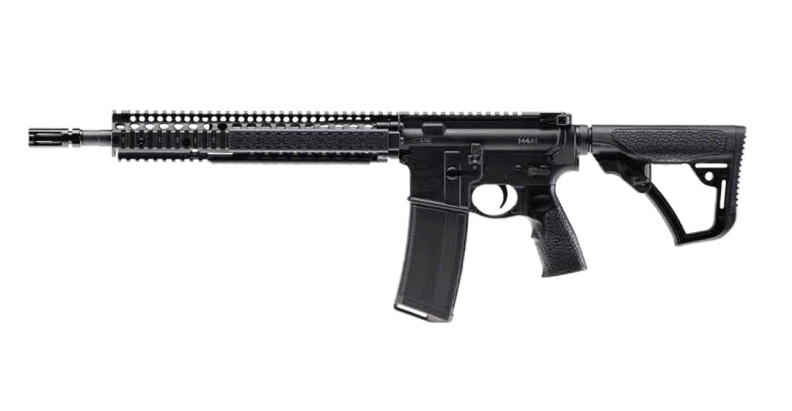 Daniel Defense DDM4A1 RII 5.56mm Semi-Auto Rifle with 14.5 Inch Pinned and Welded Barrel