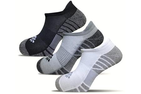 NO SHOW TAB 3 PK SOCKS BASIC AST L/XL