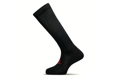 KNEE HIGH COMPRESSION SOCKS BLACK 2PK S/M