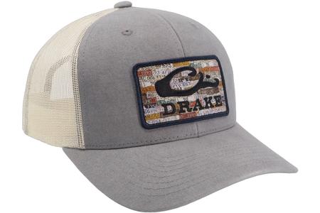 DRAKE LICENSE PLATE MESH BACK HAT