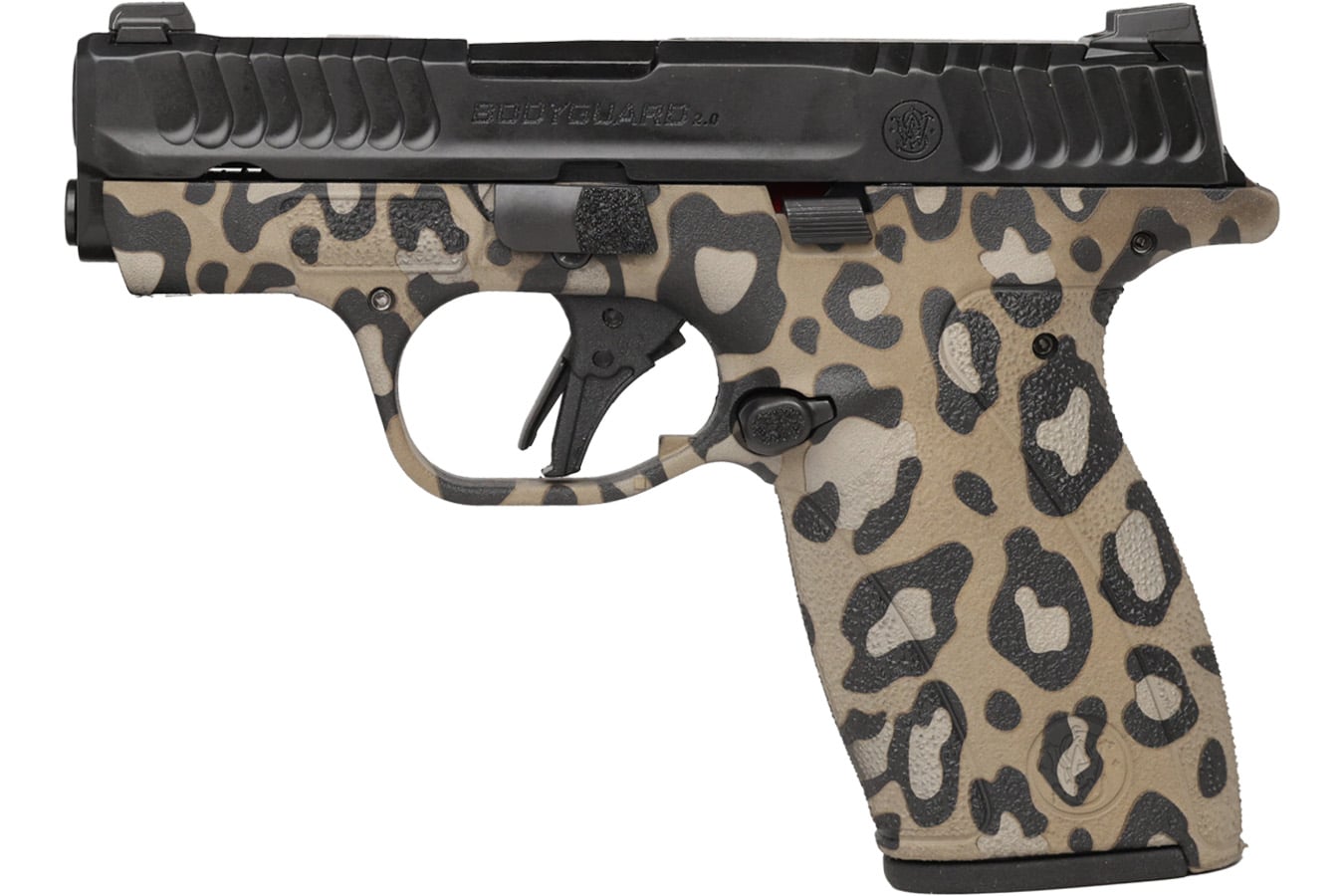 Smith & Wesson Bodyguard 2.0 380 ACP Semi-Auto Pistol with Leopard Frame