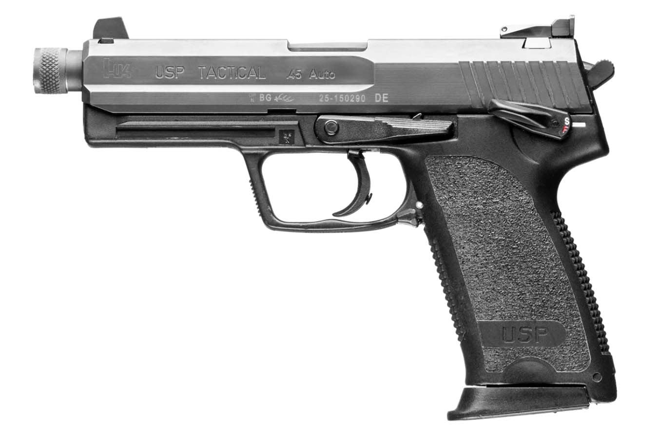 HK USP Tactical V1 9mm Pistol with Threaded Barrel