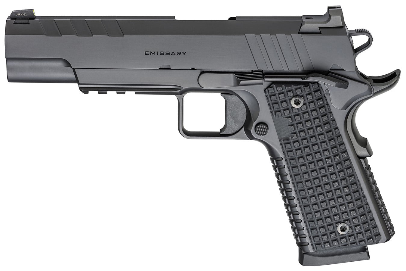 Springfield 1911 Emissary 45 ACP Full-Size Pistol with Black Cerakote FInish