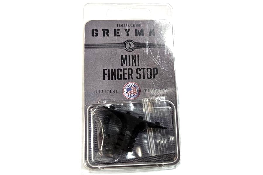 Timber Creek Greyman Mini Finger Stop, Black