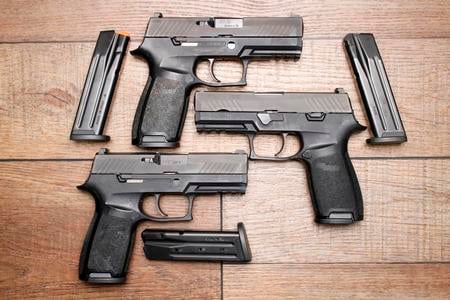 P320 CARRY 9MM NIGHT SIGHTS POLICE TRADE-IN (GOOD) CONDITION