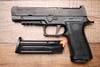SIG SAUER P320 X FULL 9MM NIGHTS SIGHTS OPTICS READY POLICE TRADE-IN (VERY GOOD) CONDITION