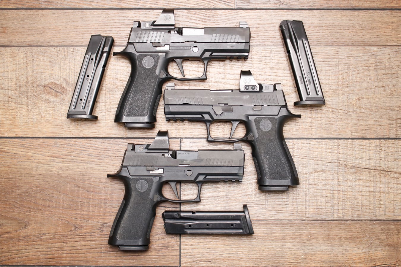 Sig Sauer P320 X Carry 9mm Police Trade-In Pistol (Very Good Condition) with Romeo1 Pro