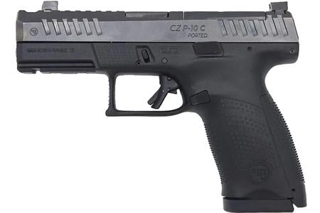 CZ P10C 9MM OR 4` PORTED BARREL 15RD MAGS