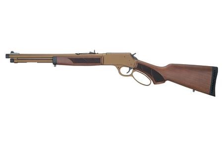 HENRY REPEATING ARMS EXPLORER CARBINE 38SPL/357MAG 16.5` BURNT BRONZE THREADED BARREL AMERICAN WALNUT