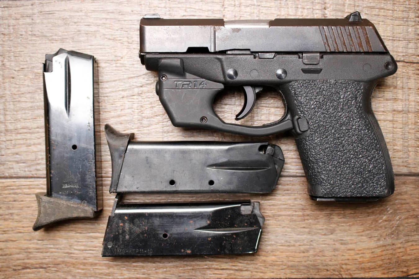 Kel-Tec P-11 9mm Police Trade-In Pistol with Laser