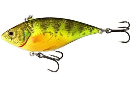 1/4OZ. YELLOW PERCH RATTLEBAIT FLORESCENT/UV