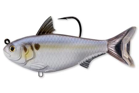 SWIM BAIT GIZZARD SHAD VIOLET/BLACK