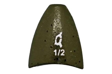 TUNGSTEN ARROWHEAD WEIGHT GREEN PUMPKIN 1/2 OZ. (2 PK)