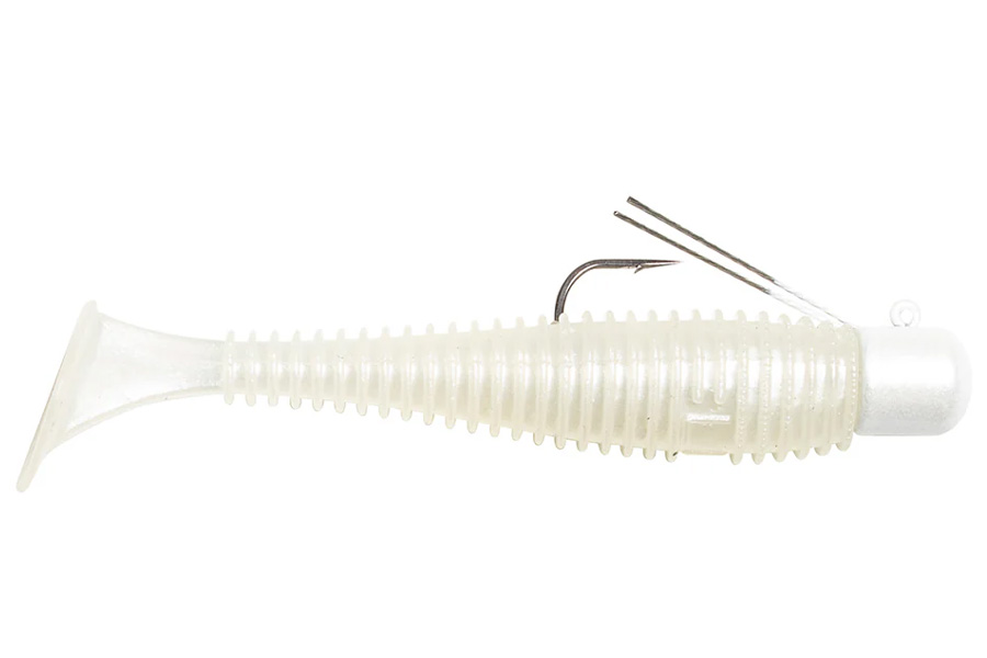 Lunkerhunt Pre Rigged Finesse Swimbait Ghost