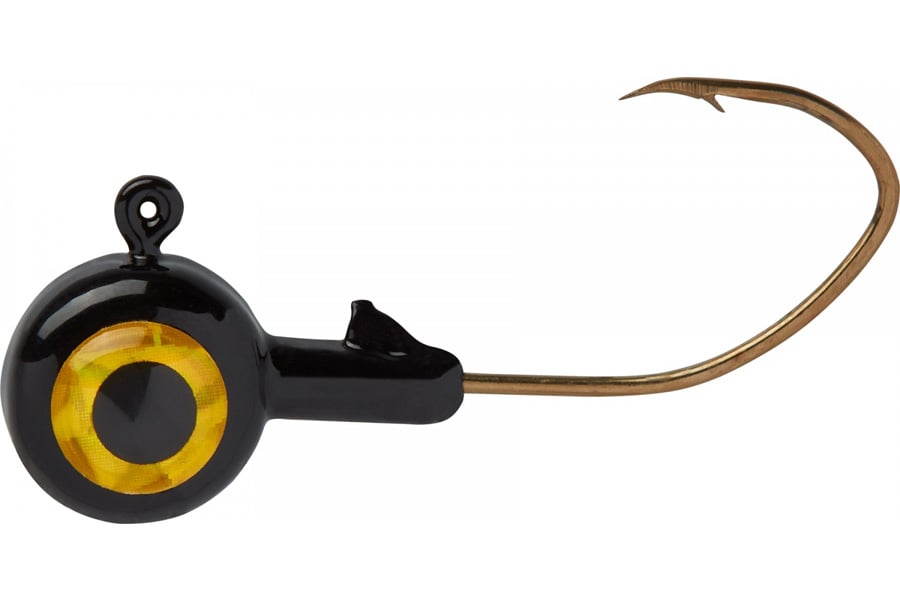 Mister Twister Sassy Stingum Jighead 1/8 oz Black