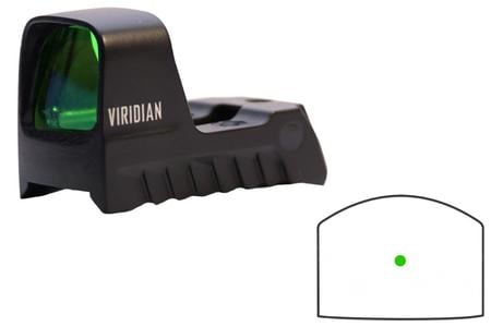 VIRIDIAN RFX1 FOR SW BODYGUARD 2.0, MICRO GREEN DOT, REAR SIGHT MOUNT, BLACK, F