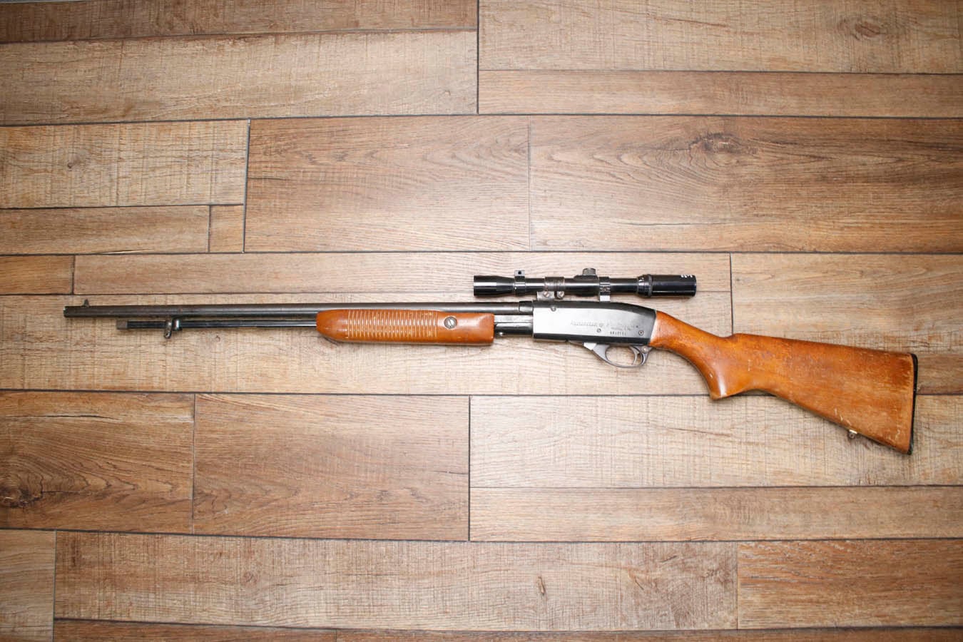 Remington 572 Fieldmaster 22LR Police Trade-In Rifle with Scope