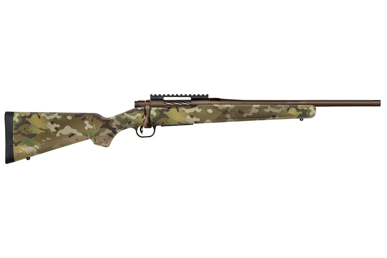 Mossberg Patriot 350 Legend Bolt-Action Rifle with Multicam Camo Stock