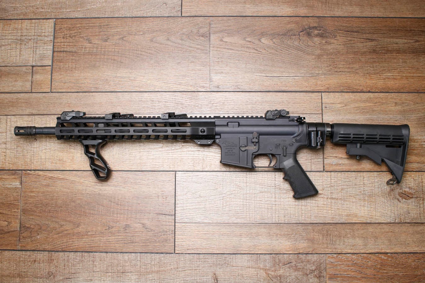 Anderson Manufacturing AM-15 5.56mm Police Trade-In Rifle with Folding Stock (No Magazine)