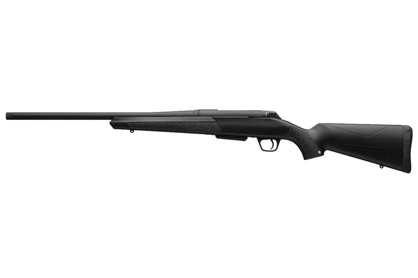 Winchester XPR SR 308 Win Bolt-Action Rifle with Threaded Barrel and Black Polymer Stock