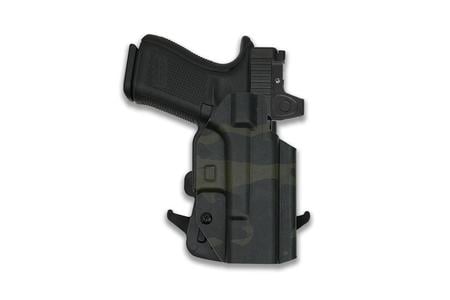 GLOCK 17 WITH TLR7 OWB MULTI CAMO 