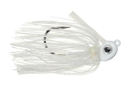 MISSILE BAIT MINI SWIM JIG 3/16OZ PEARL WHITE 
