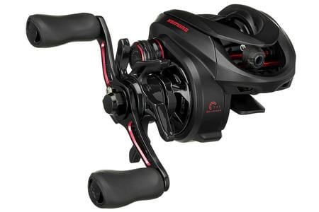  VALIANT EAGLE II BAIT FINESSE CASTING REEL, LEFT HAND, 8.4:1, BLACK