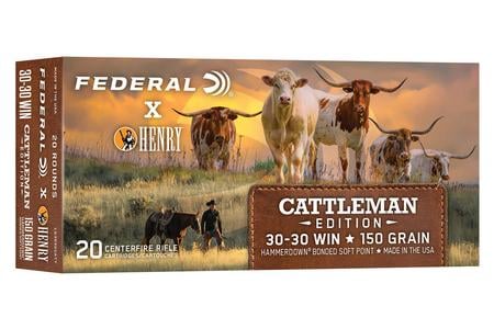 3030 WIN 150GR HAMMERDOWN HENRY CATTLEMENS EDITION 