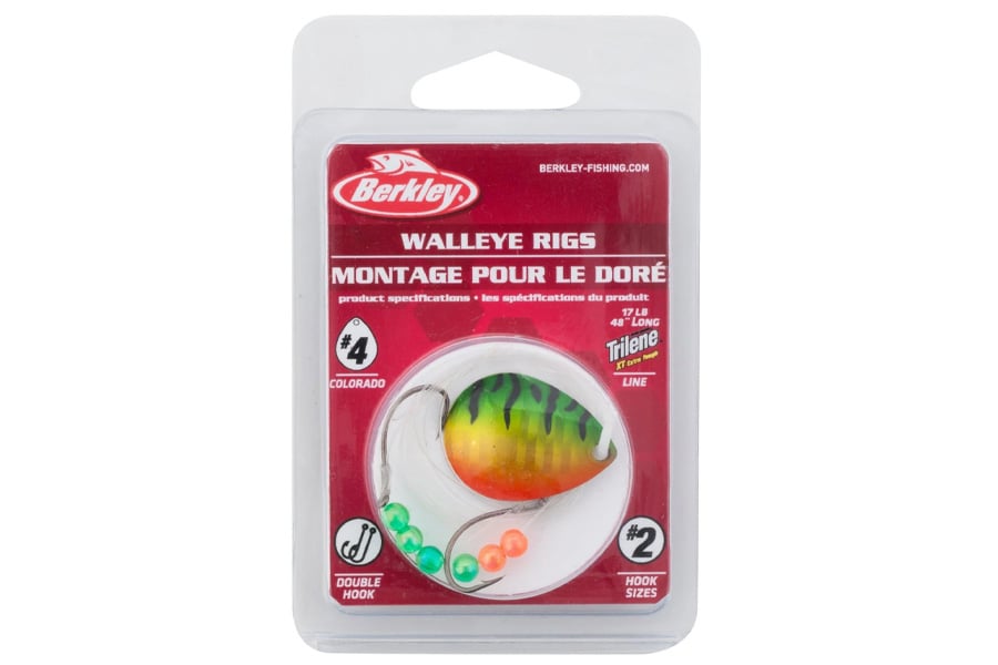 Berkley Walleye Rig Colorado Fire Perch