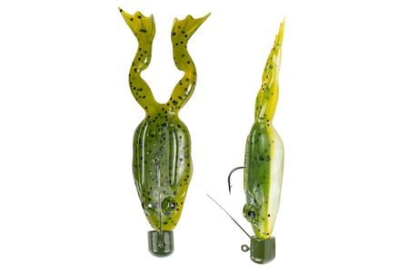 RIGGED FINESSE FROG WATERMELON SEED PEARL