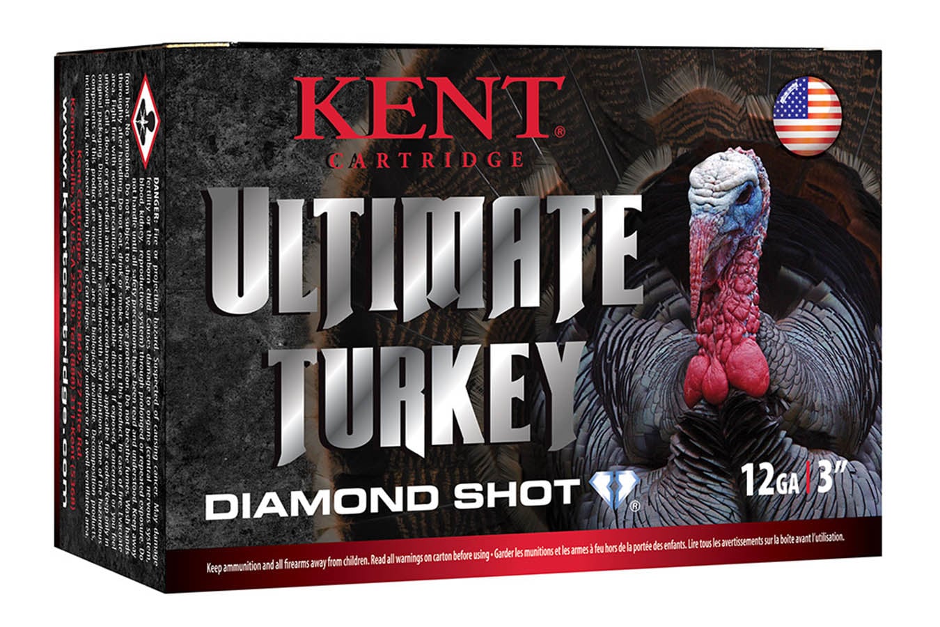 Kent Cartridge Ultimate Turkey 12-Gauge 3 Inch 1 3/4oz 10/Box