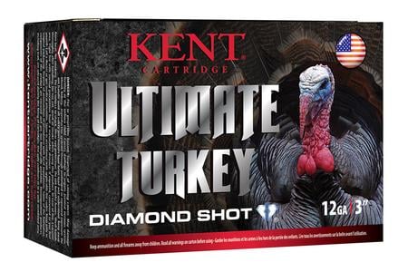 KENT ULTIMATE® TURKEY DIAMOND SHOT 12GA 3 1-3/4OZ - 4 SHOT