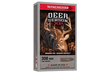 Winchester 308 Win 168 gr Extreme Point Polymer Deer Season XP 20/Box