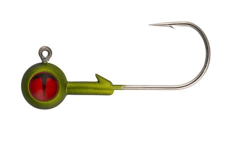 TUNGSTEN BALL JIG 1/8OZ. OLIVE